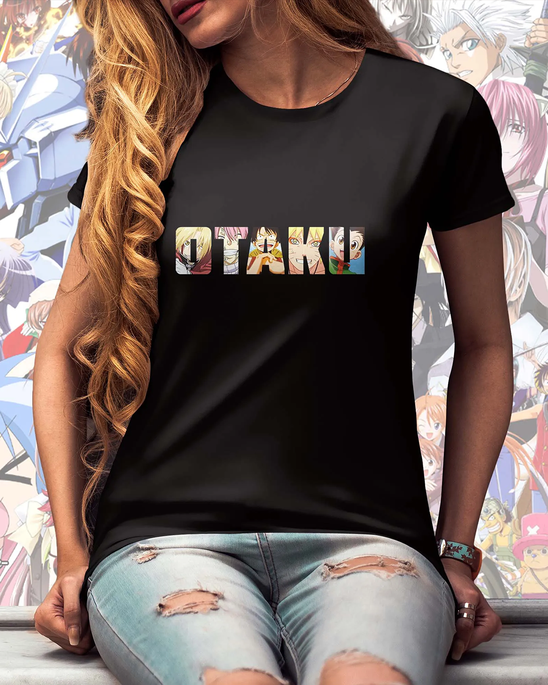 Camiseta Feminina Otaku